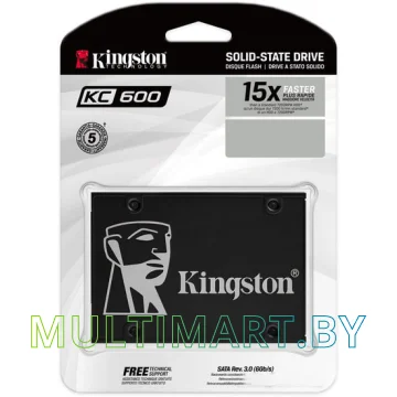 SSD диск Kingston KC600 512GB (SKC600/512G) картинка 4